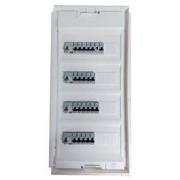 Legrand - Tableau électrique équipé et précâblé encastré - pour logement T6 - Réf : LEGTEP12AUTOE - précablé