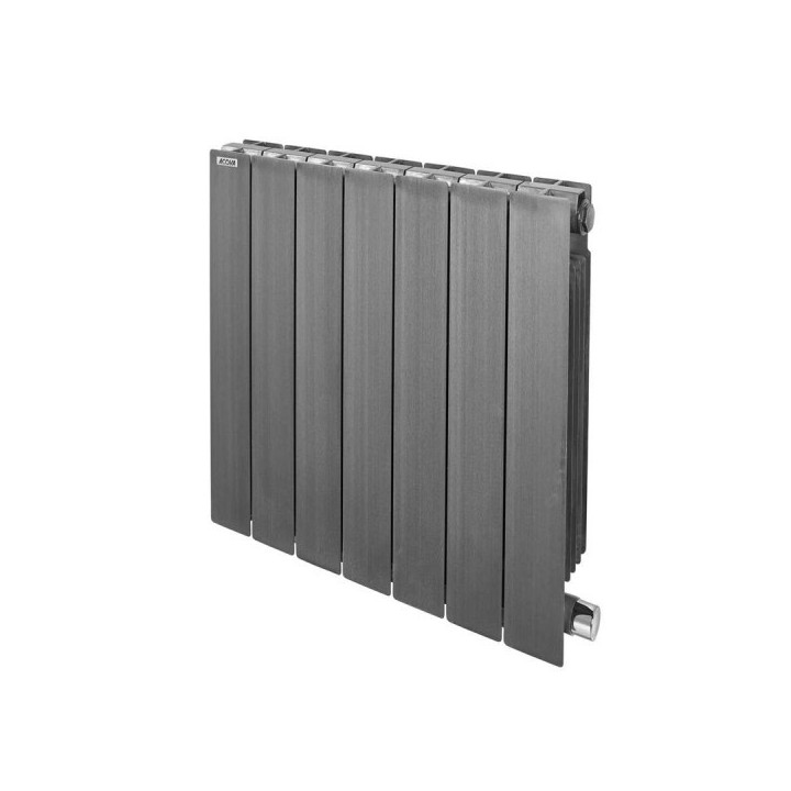 Acova - Radiateur à fluide caloporteur sans régulation - Anthracite (RAL 0346) - Atoll LCD - 1250 W - Réf : TAX-125-077/FC