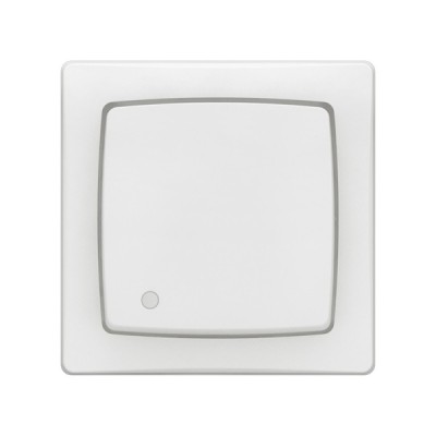 Legrand - Transformeur 3 en 1 : interrupteur, va-et-vient, poussoir lumineux Saillie complet blanc - bornes auto - Réf : 086017L