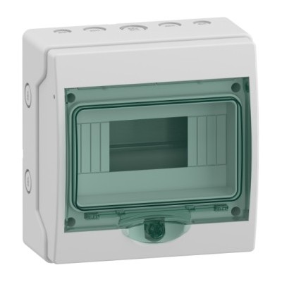 Schneider Mureva - Mini coffret étanche pour appareillage modulaire 195x200mm 8 Modules - Réf : 13959M
