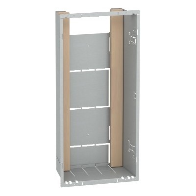 Schneider - Resi9 - Bac d'encastrement 1x13 modules - hauteur utile 605 mm - Réf : R9H13282