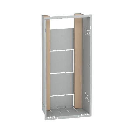 Schneider - Resi9 - Bac d'encastrement 1x13 modules - hauteur utile 605 mm - Réf : R9H13282