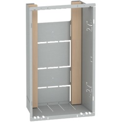 Schneider - Resi9 - Bac d'encastrement 1x13 modules - hauteur utile 477 mm - Réf : R9H13281