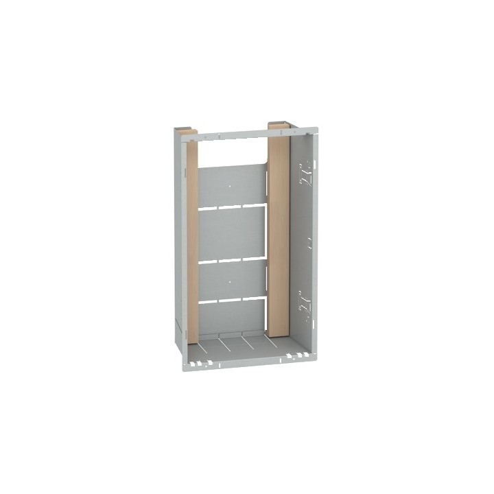Schneider - Resi9 - Bac d'encastrement 1x13 modules - hauteur utile 477 mm - Réf : R9H13281