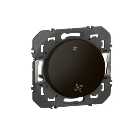 Legrand - Interrupteur commande VMC dooxie finition noir mat - Réf : 600207