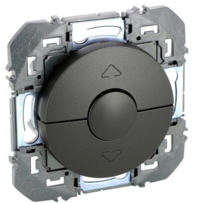 Legrand - Commande de volets roulants dooxie finition noir mat - Réf : 600221