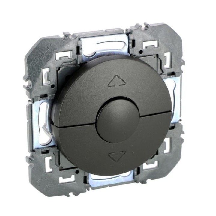 Legrand - Commande de volets roulants dooxie finition noir mat - Réf : 600221