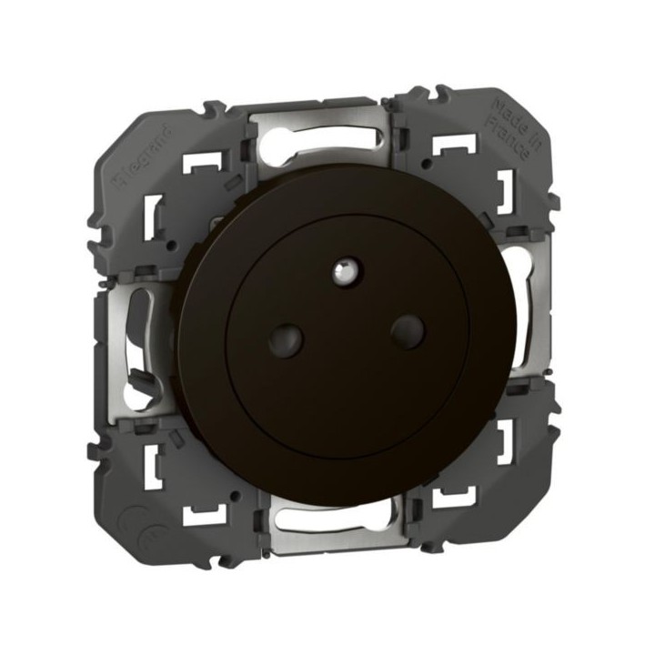 Legrand - Prise de courant 2P+T Surface dooxie 16A finition noir mat - Réf : 600535