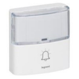 Legrand - Sonnette IP54 pour kit carillon Sérénité - blanc - Réf : 094279