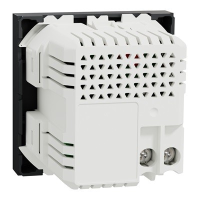 Schneider Unica - Chargeur USB double - 5Vcc - 2,4A type A+C - 2 modul - anthr - méca seul - Réf : NU301854