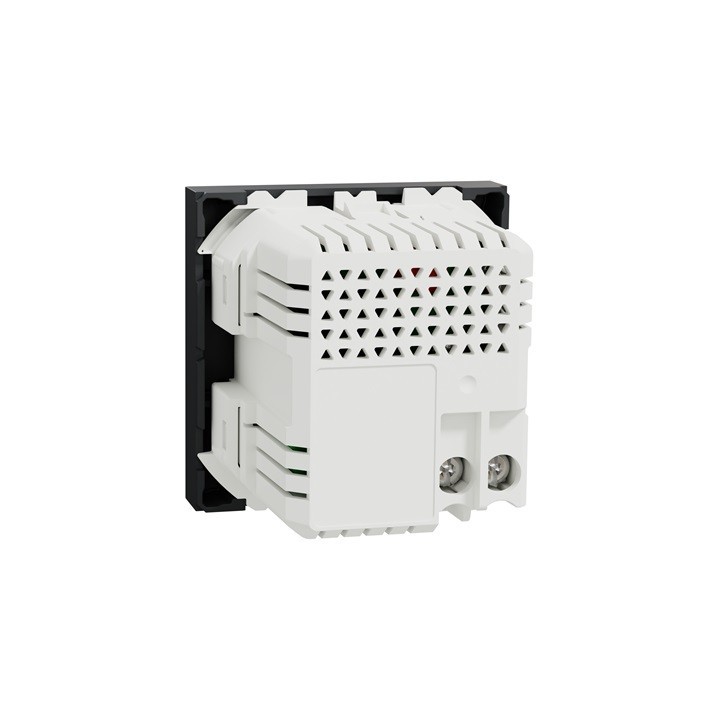 Schneider Unica - Chargeur USB double - 5Vcc - 2,4A type A+C - 2 modul - anthr - méca seul - Réf : NU301854