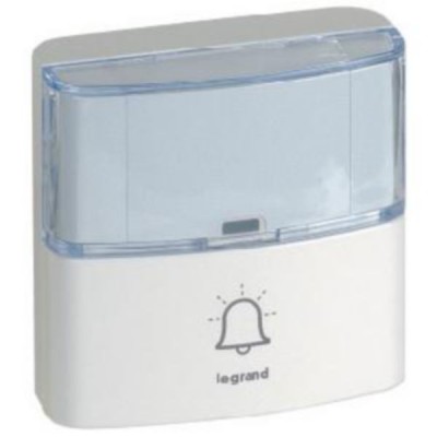 Legrand - Kit carillon radio sans fils Sérénité double à piles - blanc- Réf : 094272