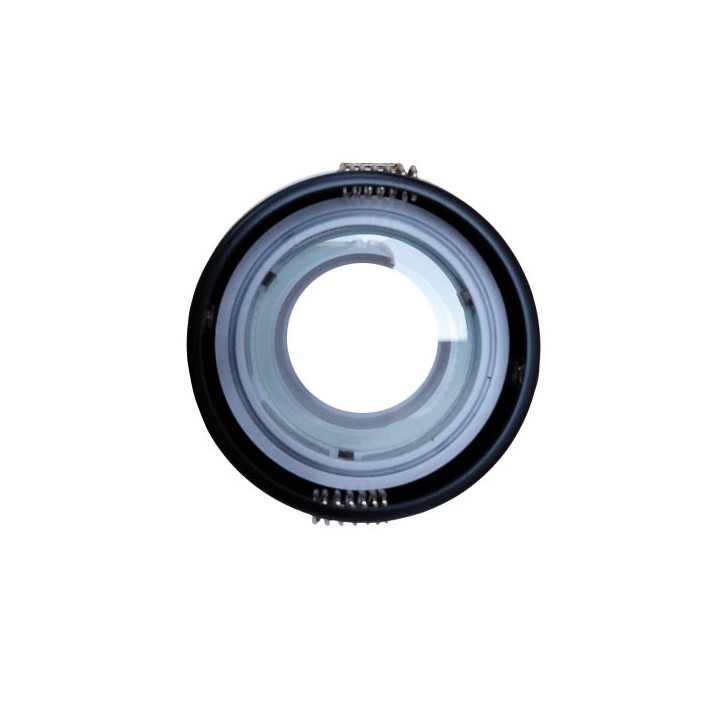 Krisane - Support spot orientable - Ø85 x H44 mm - Blanc - Encastrable - Anti-éblouissement - Réf : KRI20017