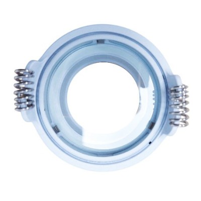 Krisane -  Support spot orientable - Ø75 x H40 mm - Blanc - Encastrable - Anti-éblouissement - Réf : KRI20016
