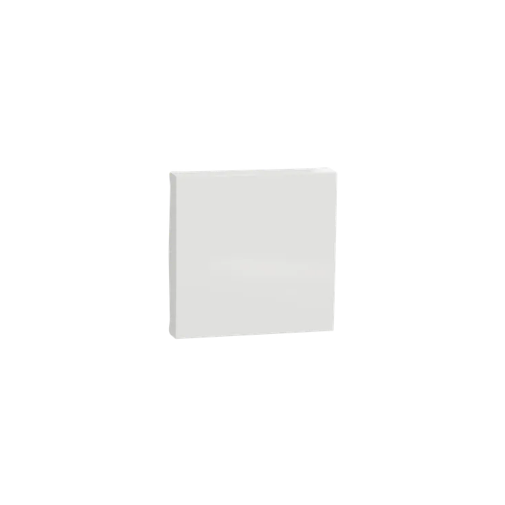 Schneider - Unica - enjoliveur interrupteur ou bouton-poussoir - 2 mod - Blanc - Réf : NU920018