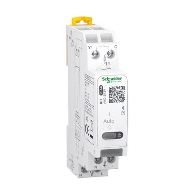 Schneider - Acti9 IC+ Inter Astro Bluetooth Multifct inter Horaire 1 canal et contacteur 20A - Réf : A9C1B120