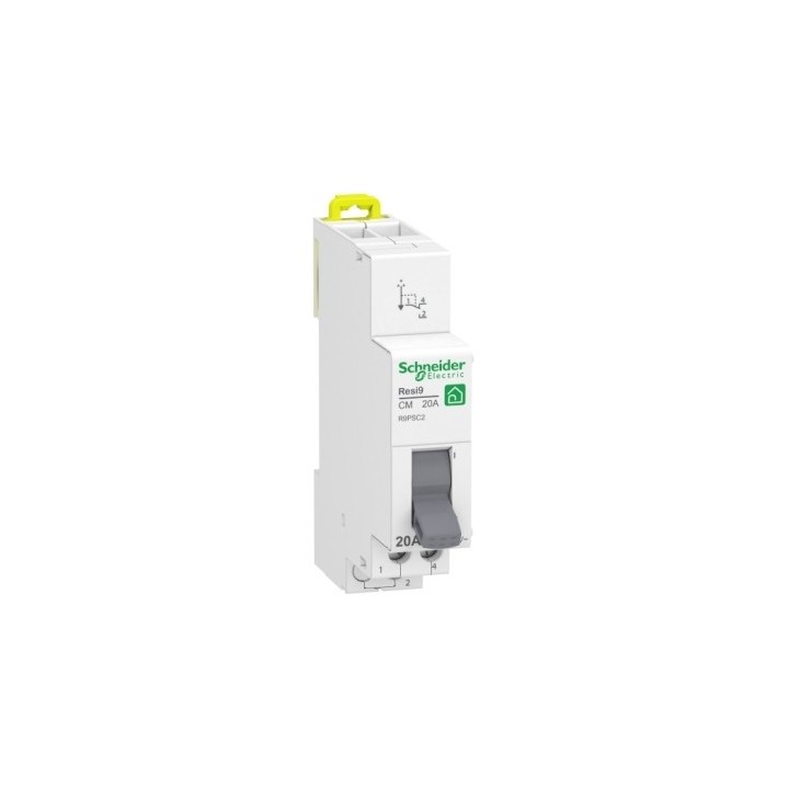 Schneider - Resi9 - Commutateur 2 positions - 1OF - 20A - 250VCA - Réf : R9PSC2