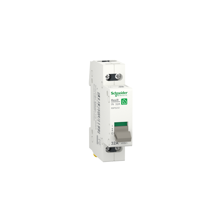 Schneider - Resi9 - Interrupteur sectionneur - 2P - 32A - 2NO - 250VCA - Réf : R9PS232