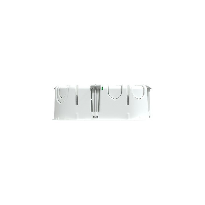 Schneider - Multifix - Boîte d'encastrement - Ø 67mm - prof 50mm - 2 postes - Réf : IMT35925