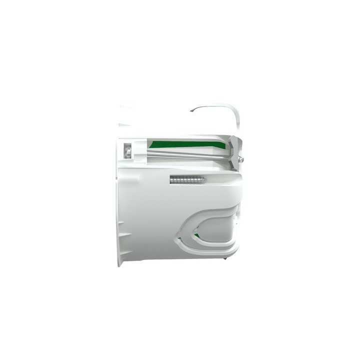 Schneider - Multifix - Boîte d'encastrement - Ø 67mm - prof 50mm - 4 postes - Réf : IMT35945