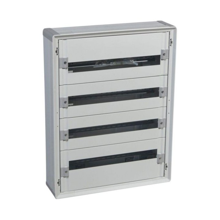 Legrand -  Coffret distribution isolant XL³160 tout modulaire 4 rangées - 96 modules - Réf : 401804