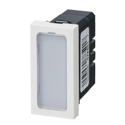 Legrand - Mosaic - Voyant antimicrobien simple - 230V - 1W - 1 module avec 4 étiquettes de couleur - Réf : 078501