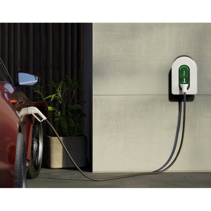 Schneider Charge - Borne de recharge paramétrable 7,4/11/22KW 1P/3P TIC - 16/32A - capteur RDC-DD - Réf : EVH5A22N400F