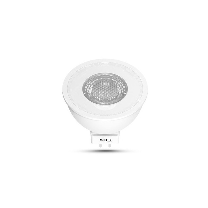 Miidex Lighting - Ampoule LED GU5.3 Spot 6W 4000K 38° - Réf : 100575