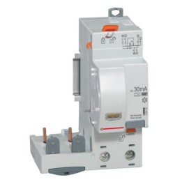 Legrand - Bloc différentiel adaptable auto DX³ pour disjoncteur 1 module par pôle - 2P 230V~ - 40A - Type F 30mA - Réf : 410440