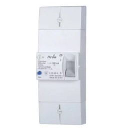 Itron - Disjoncteur de branchement différentiel sélectif - 2x60A - 1P+N - Réf : 03634