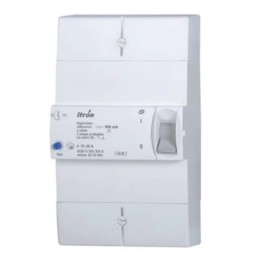 Itron - Disjoncteur de branchement différentiel sélectif - 4x10/30A - 3P+N - Réf : 03642