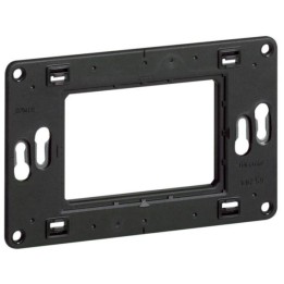 Legrand - Support universel Batibox pour 3 modules ou 1,5 postes - Réf : 080259