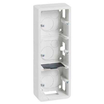 Legrand - Cadre saillie Mosaic - profondeur 40 mm - 3x2 modules vertical - Réf : 080283