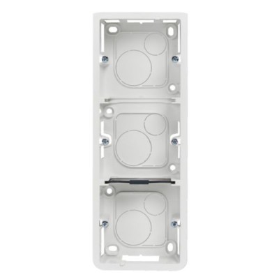 Legrand - Cadre saillie Mosaic - profondeur 40 mm - 3x2 modules vertical - Réf : 080283