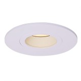 Krisane - Support spot orientable - Ø85 x H39 mm - Blanc - Encastrable - Anti-éblouissement - Réf : KRI20015