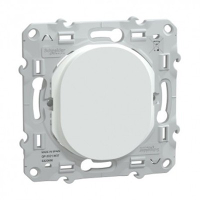 Schneider Ovalis - Obturateur complet blanc - Réf : S320666-P
