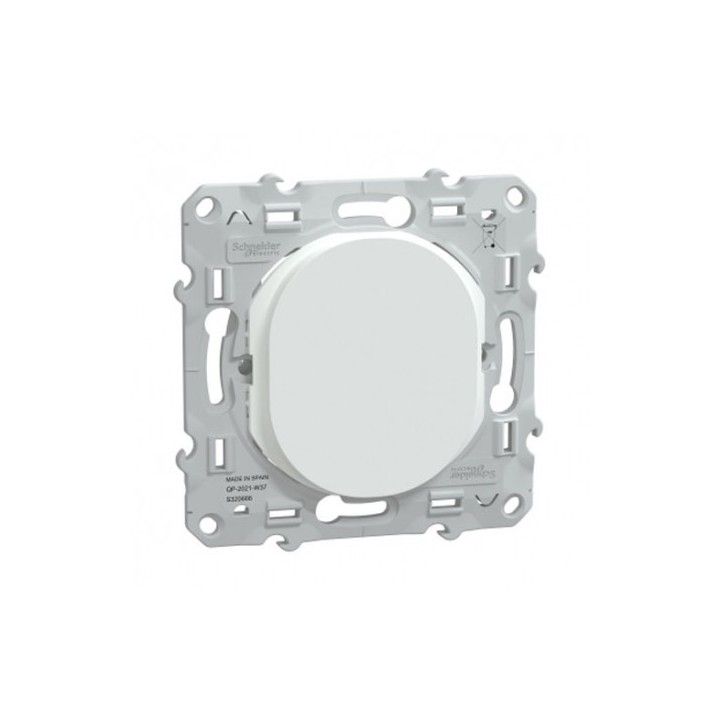 Schneider Ovalis - Obturateur complet blanc - Réf : S320666-P