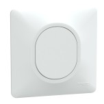 Schneider Ovalis - Obturateur complet blanc - Réf : S320666-P