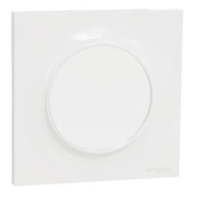 Schneider Odace - Interrupteur va et vient à voyant lumineux blanc complet - Réf : S520263-P