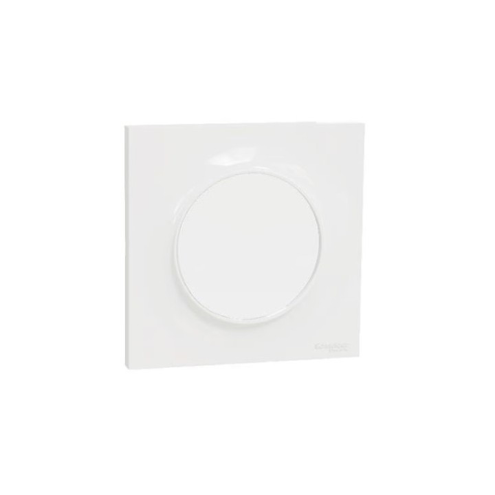 Schneider Odace - Interrupteur va et vient à voyant lumineux blanc complet - Réf : S520263-P