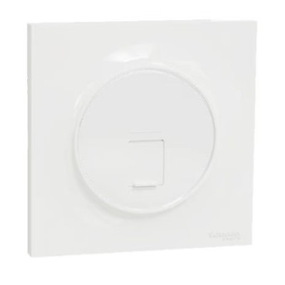 Schneider Odace - Prise RJ45 grade 1 catégorie 6 blanc complet - Réf : S520475-P