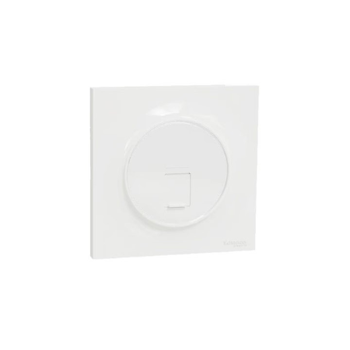 Schneider Odace - Prise RJ45 grade 1 catégorie 6 blanc complet - Réf : S520475-P