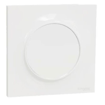 Schneider Odace - Interrupteur va et vient blanc complet - Réf : S520204-P