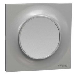 Schneider Odace - Interrupteur va et vient aluminium complet - Réf : S530204-P