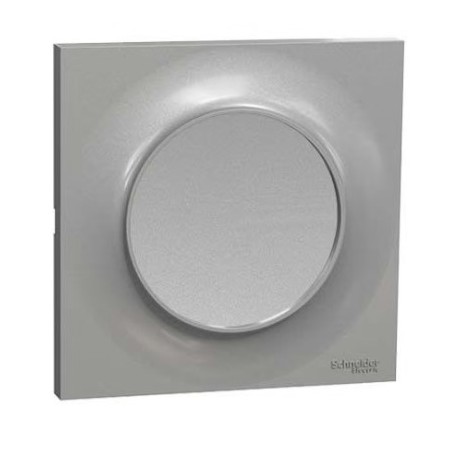 Schneider Odace - Bouton poussoir aluminium complet - Réf : S530206-P