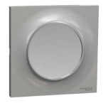 Schneider Odace - Bouton poussoir aluminium complet - Réf : S530206-P