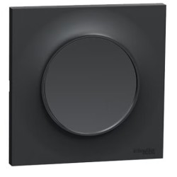 Schneider Odace - Bouton poussoir anthracite complet - Réf : S540206-P