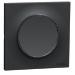 Schneider Odace - Bouton poussoir anthracite complet - Réf : S540206-P