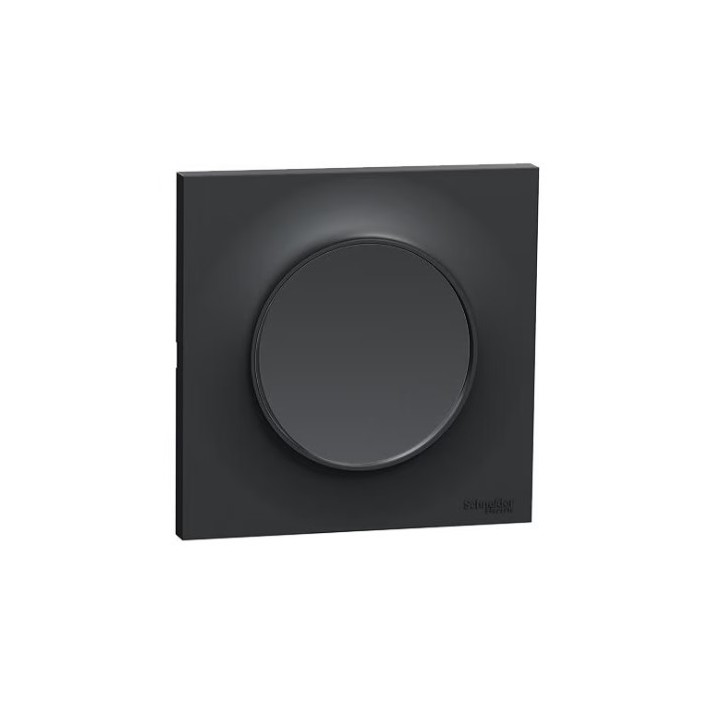 Schneider Odace - Bouton poussoir anthracite complet - Réf : S540206-P
