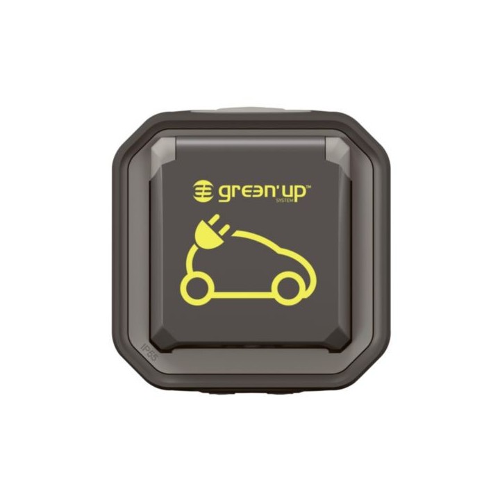 Legrand - Prise de recharge pour VE Green'up Access - IP55 - Fixation saillie - 16A 230V - anthracite - Réf : 069785L